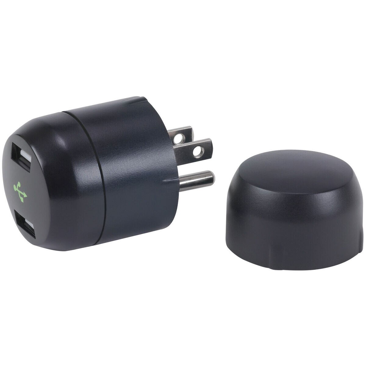 RCA PCHUSB3R Dual USB Wall Charger Black